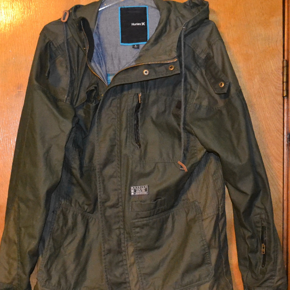 Hurley Military Style Jacket Size Large - Picture 1 of 8